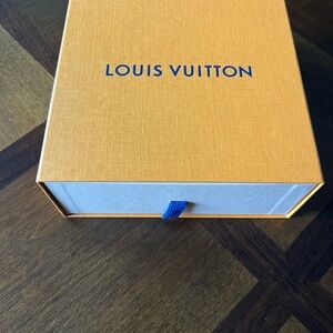 Louis Vuitton Orange Box, empty in good condition. Size 6.5 x 6.5 inches each